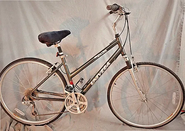 2005 Univega Uno De Oro Comfort Hybrid Bike X-Small 46cm Grip USA Made Commuter~