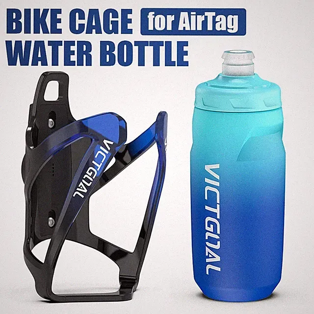 620ml Bicycle Water Bottle MTB Road Bike Cage Sports Drink Jug & Holder Set