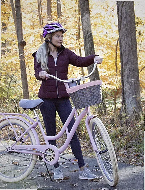 BCA 26 In. Charleston Ladies Cruiser Bike, Pink