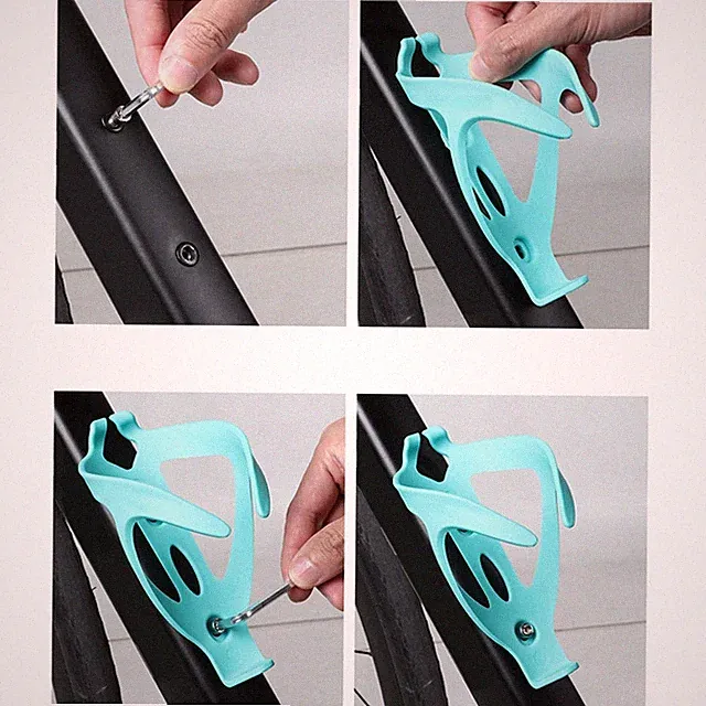 Bicycle Water Bottle Holder Cold-resistant And Tough For MTB Comfortable Grip