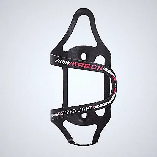 Bike Water Bottle Holder, Lightweight Bicycle Alloy Aluminum Side Load Red