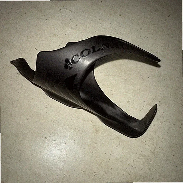 Colnago BC01 Carbon Fiber All Black Water Bottle Cage Road Bicycle Bike Logo