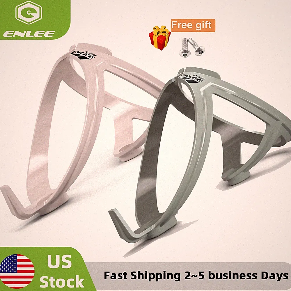 ENLEE Bicycle Water Bottle Cage Lightweight MTB Bike Water Bottle Holder Rack