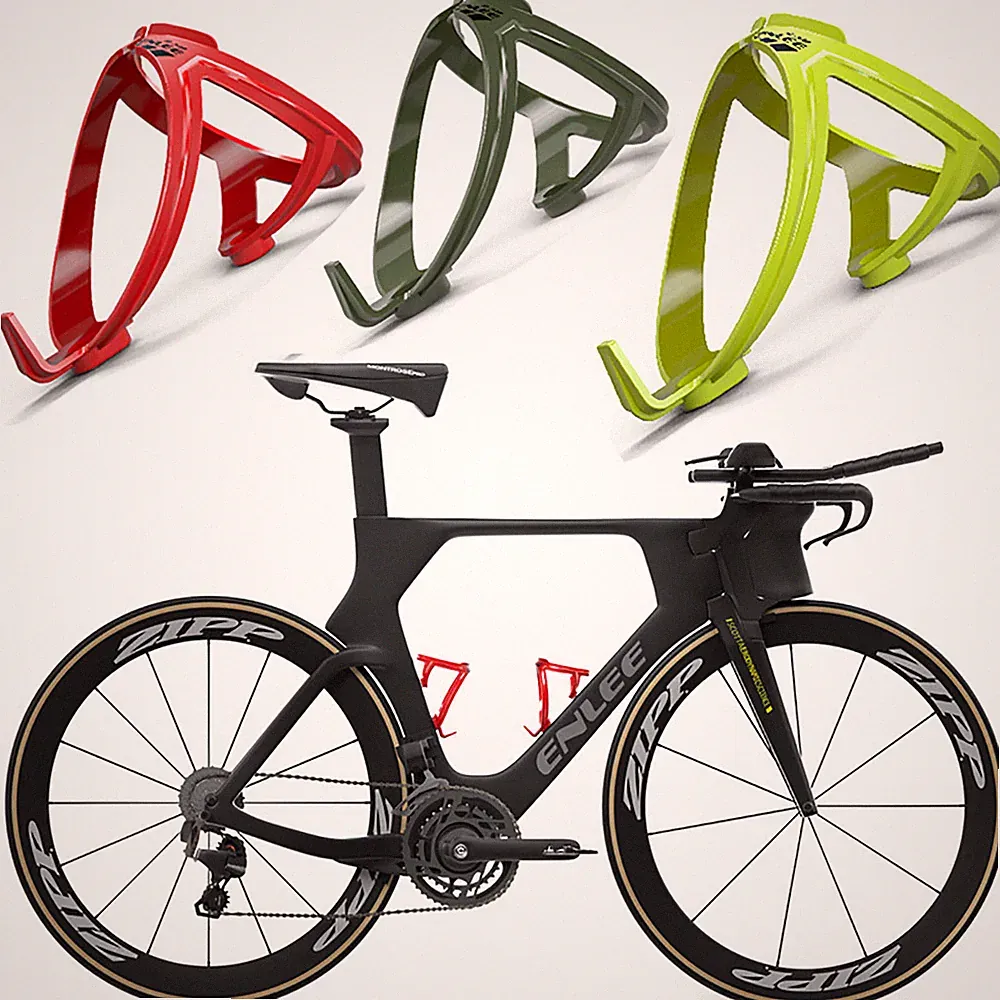 ENLEE Lightweight Bicycle Water Bottle Cage MTB Road Bike Drink Cup Bracket