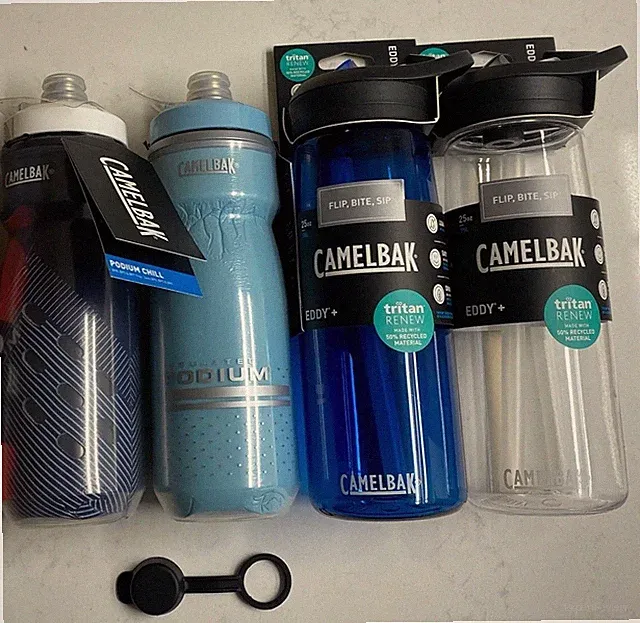 New Camelbak Water Bottle Eddy Podium Straw Bicycle Exercise Yoga Workout Gym