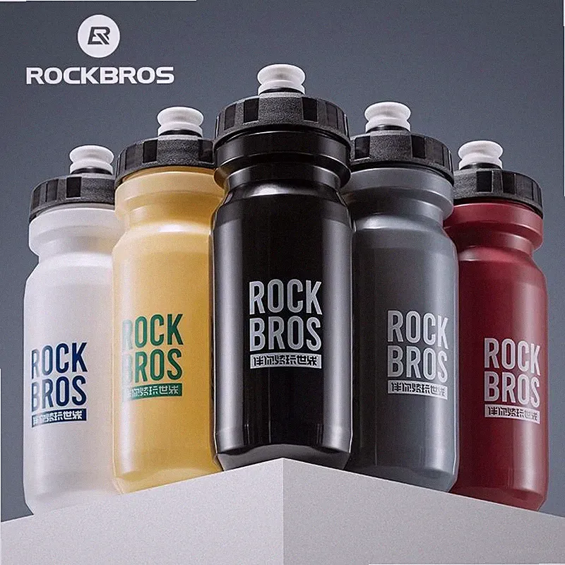 Rockbros Bicycle Water Bottle 600ml Pp Sports Cup Cycling Kettle Outdoor Camping