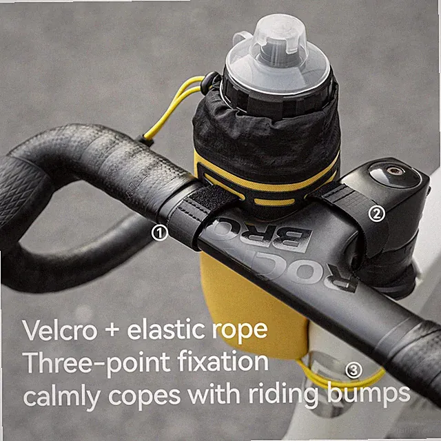 ROCKBROS Bike Water Bottle Holder Bag Storage Pouch for Folding Bike Waterproof