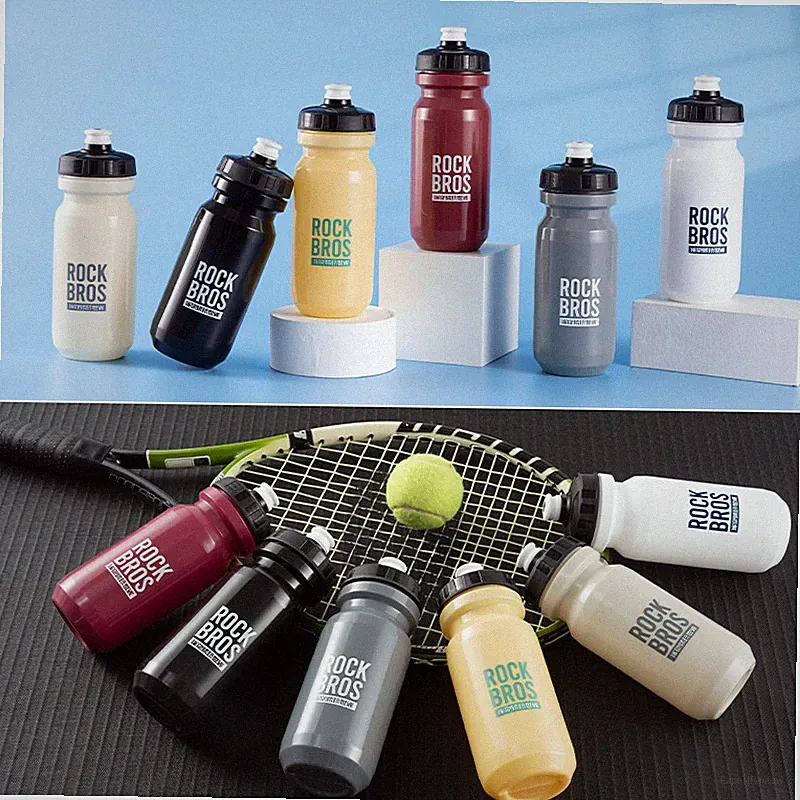 ROCKBROS Portable Bicycle Outdoor Sports Squeezing Water Bottle Portable 600ML