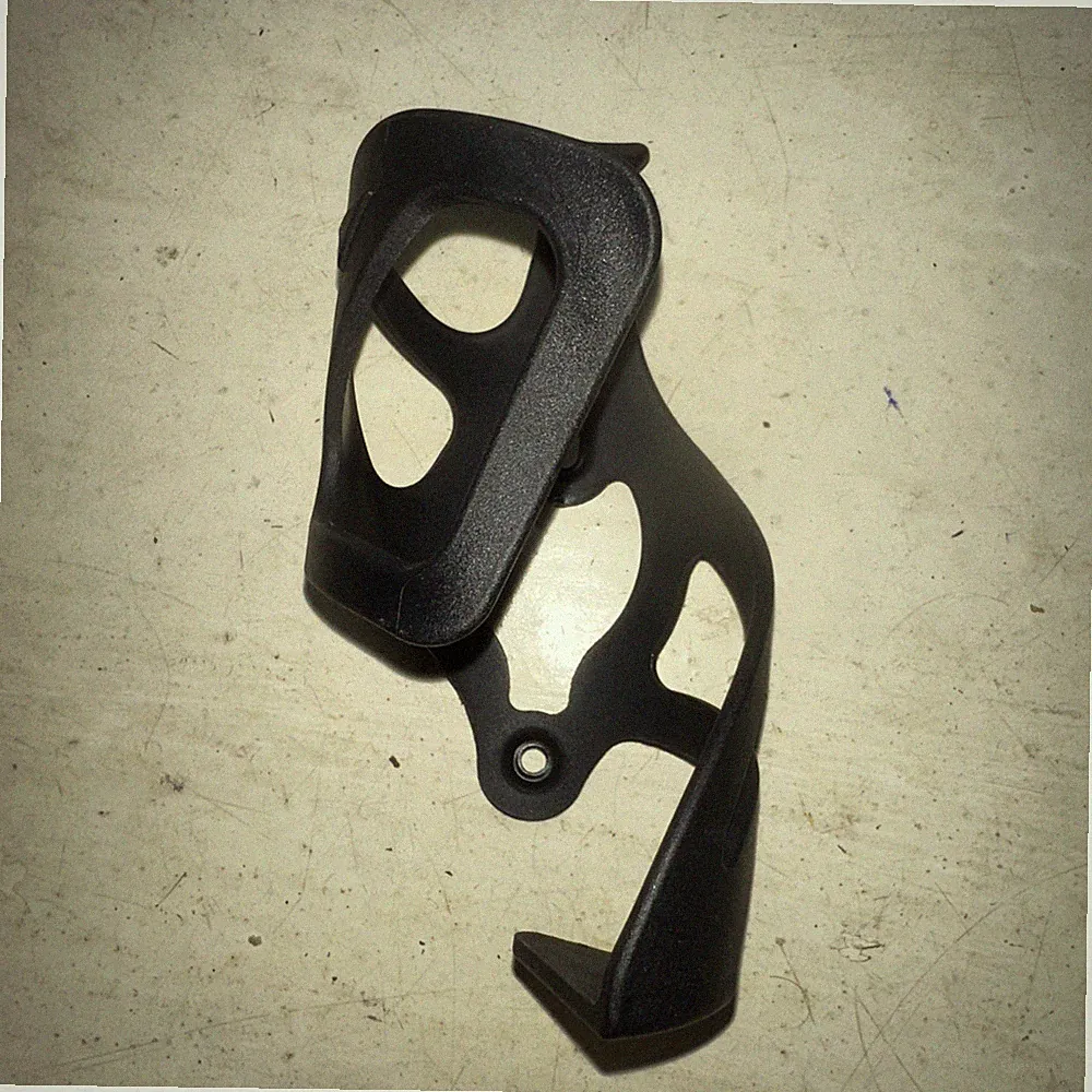 Spiral RIGHT Side Load Entry Water Bottle Cage Bike Matte Flat Black Frame Fit